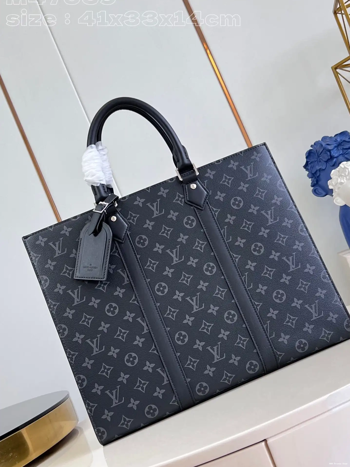 AAA Pruses Bags VUITTON Sac LOUIS Plat 24H-41*33*14CM 0530